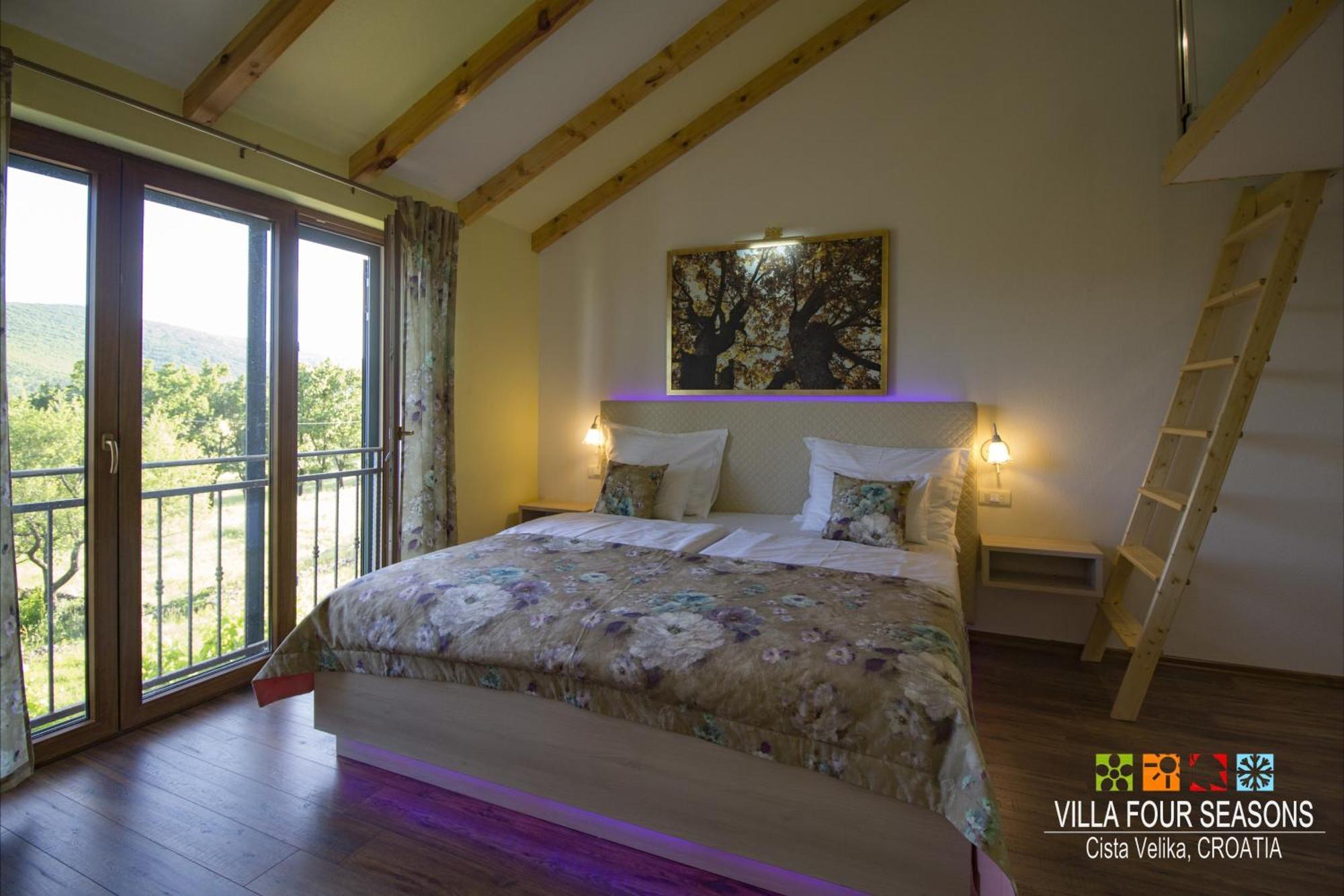 Villa Four Seasons, Heated Pool And 3 En-Suite Bathrooms Velika Čista Exterior foto